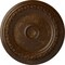 Ekena Millwork Carlsbad Ceiling Medallion (Fits Canopies up to 5 1/2"), 31 1/8"OD x 1 1/2"P, Root Beer Crackle CM31CARBC - alternate 1